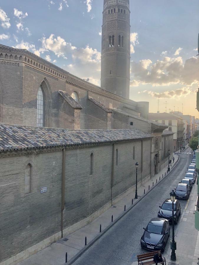 Apartamento San Blas-Antiguo Mercado Central Zaragoza Dış mekan fotoğraf