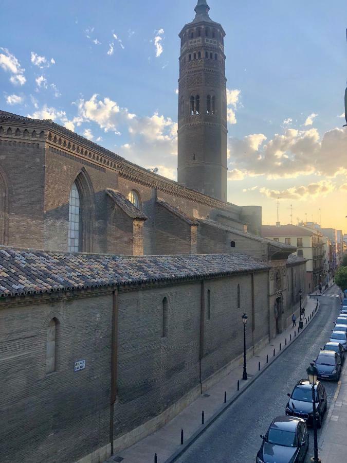 Apartamento San Blas-Antiguo Mercado Central Zaragoza Dış mekan fotoğraf